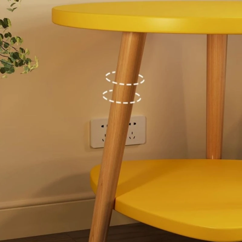 Hot Selling Bedside Table Cabinet Modern Luxury Wood Nightstands Large Bed Side End Table for Bedroom - Image 4