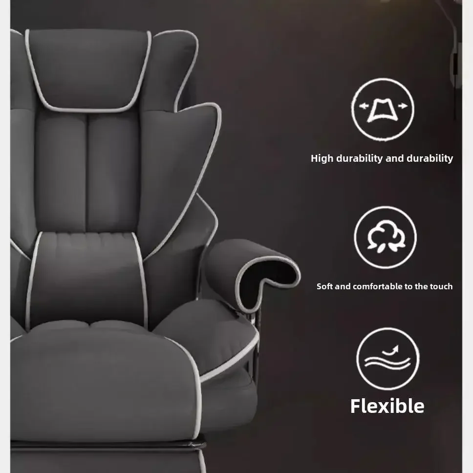 Voice Gaming Chair Comfortable Office Home Computer Gaming Sofa Chair Work Study Backhear Swivel Chair - Image 3