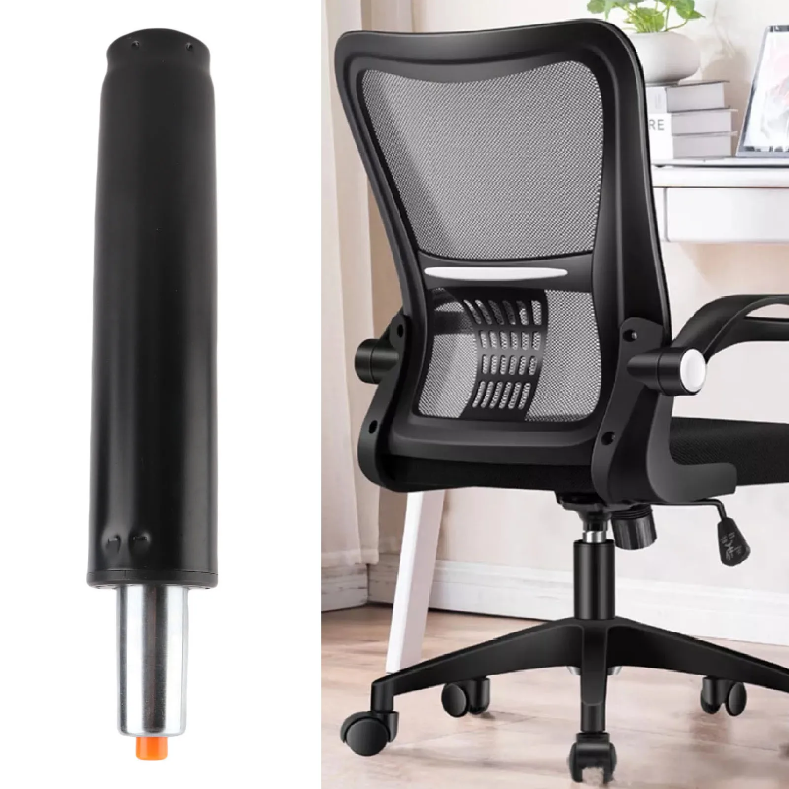 Gas Cylinder Office Chair Cylinder Replacement Explosion Proof Heavy Duty Gas Cylinder Black Non Sinking Lifting Rod